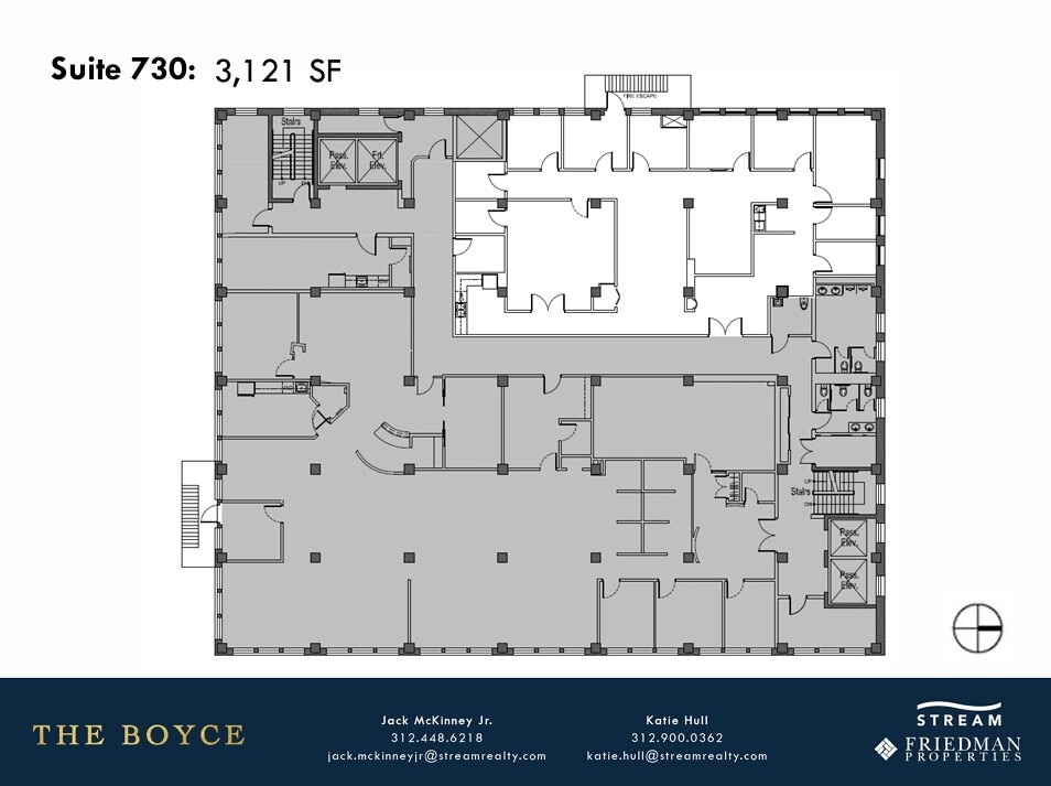 500 N Dearborn St, Chicago, IL for lease Floor Plan- Image 1 of 1