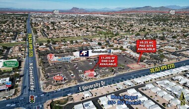 University Dr, Mesa, AZ - AERIAL  map view - Image1