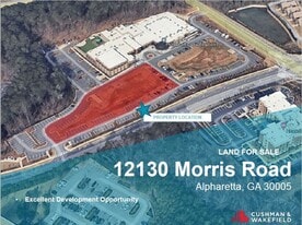 12130 Morris Rd rd, Alpharetta GA - Parking Garage