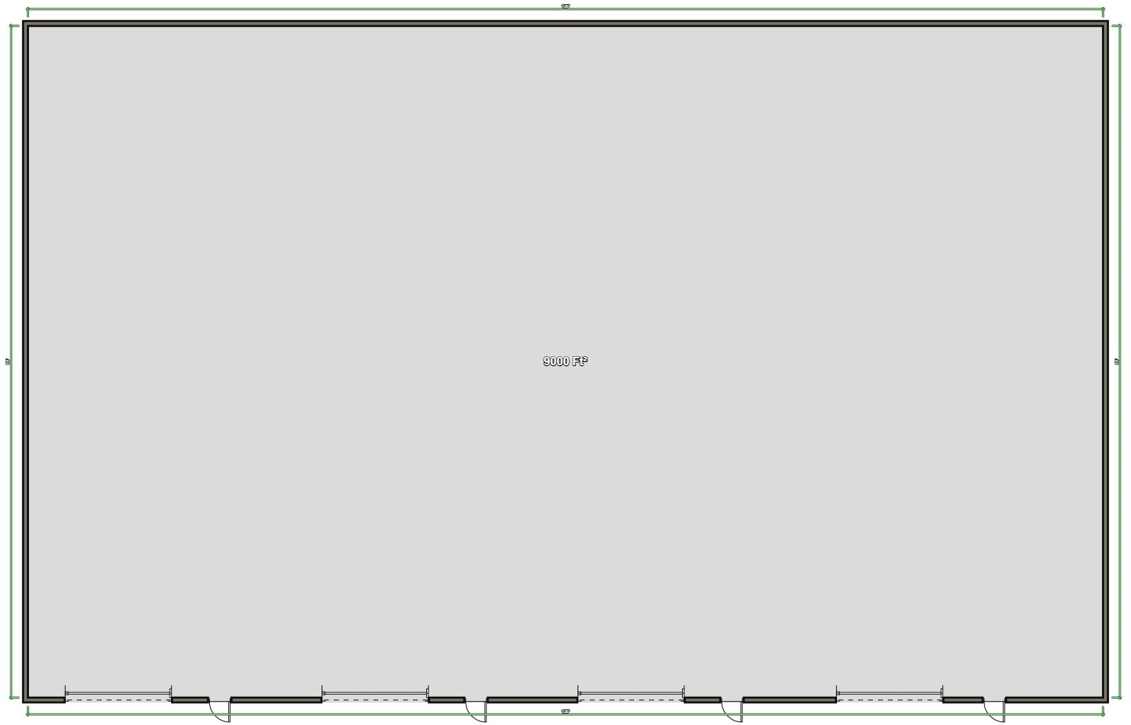 7402 & 7406 Mansfield Hwy, Kennedale, TX for lease Floor Plan- Image 1 of 1