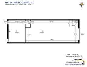 4530-4534 NE 11th Ave, Oakland Park, FL for lease Floor Plan- Image 2 of 2