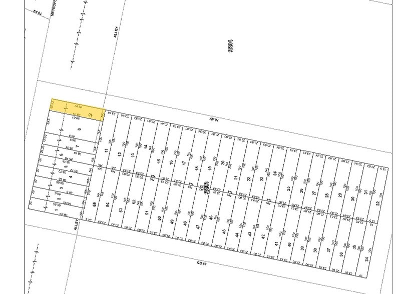 98-22 Metropolitan Ave, Forest Hills, NY for lease - Plat Map - Image 3 of 3