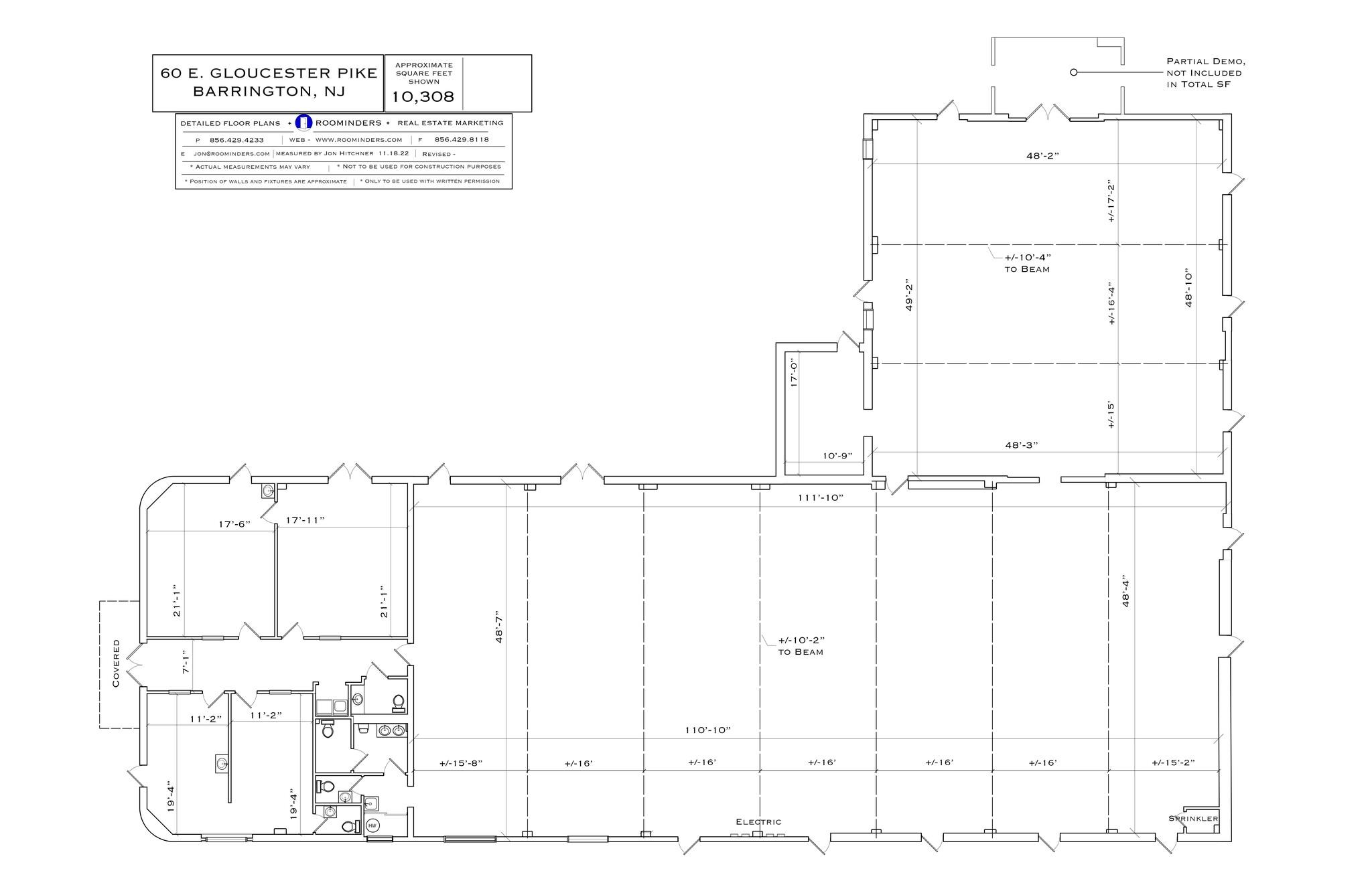 60 E Gloucester Pike, Barrington, NJ for lease Site Plan- Image 1 of 2