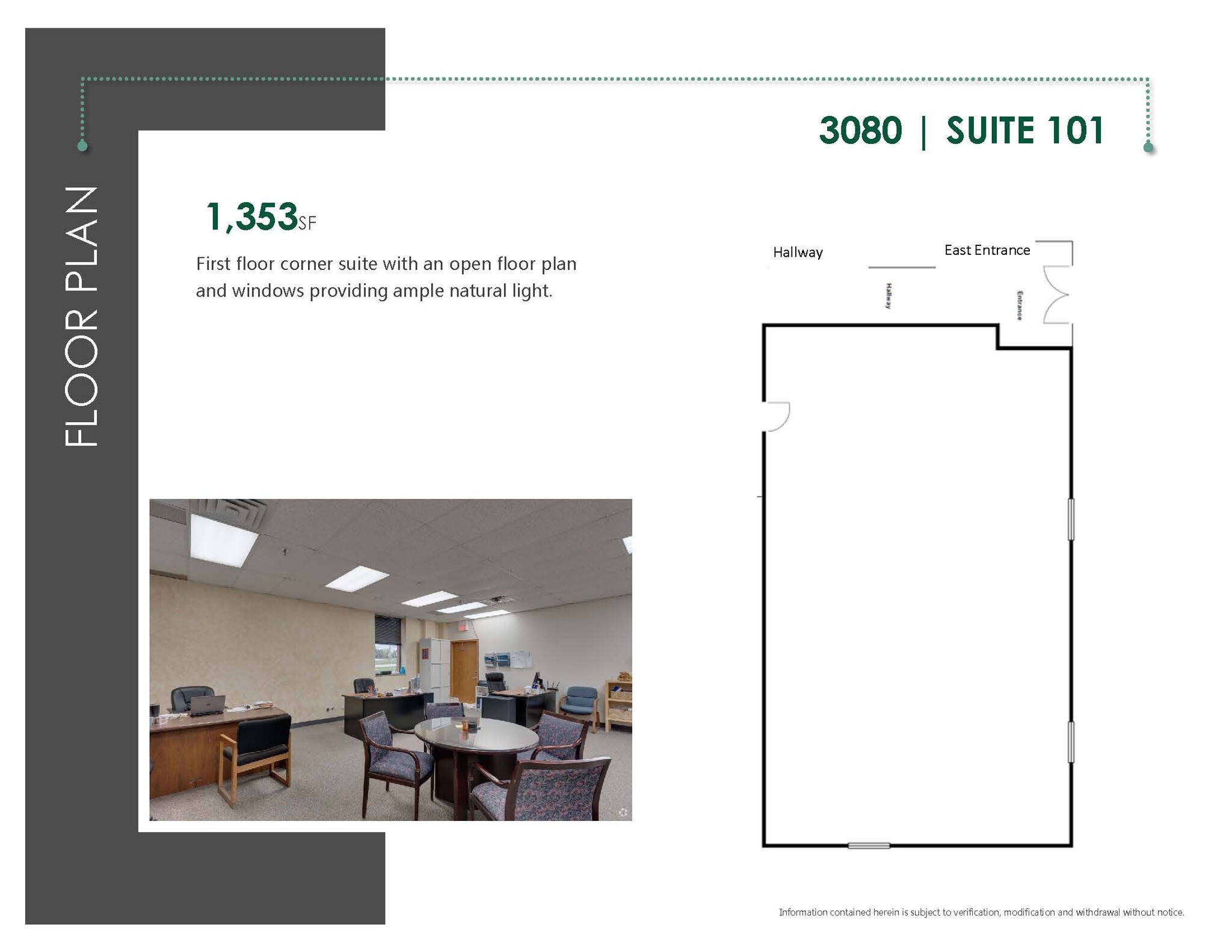 3060-3080 Ogden Ave, Lisle, IL for lease Floor Plan- Image 1 of 2