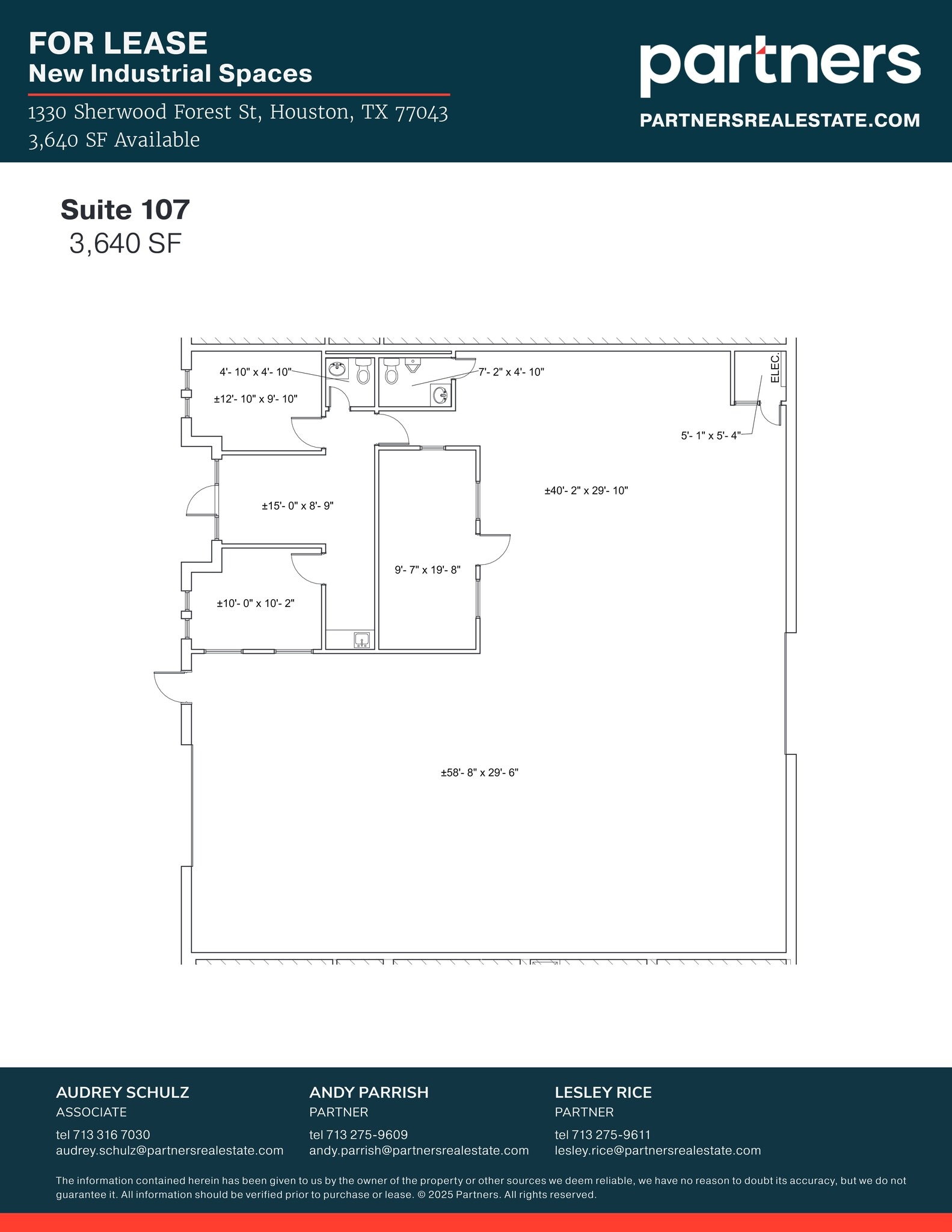 1330 Sherwood Forest St, Houston, TX for lease Site Plan- Image 1 of 1