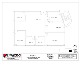 21800 Haggerty Rd, Northville, MI for lease Floor Plan- Image 1 of 1