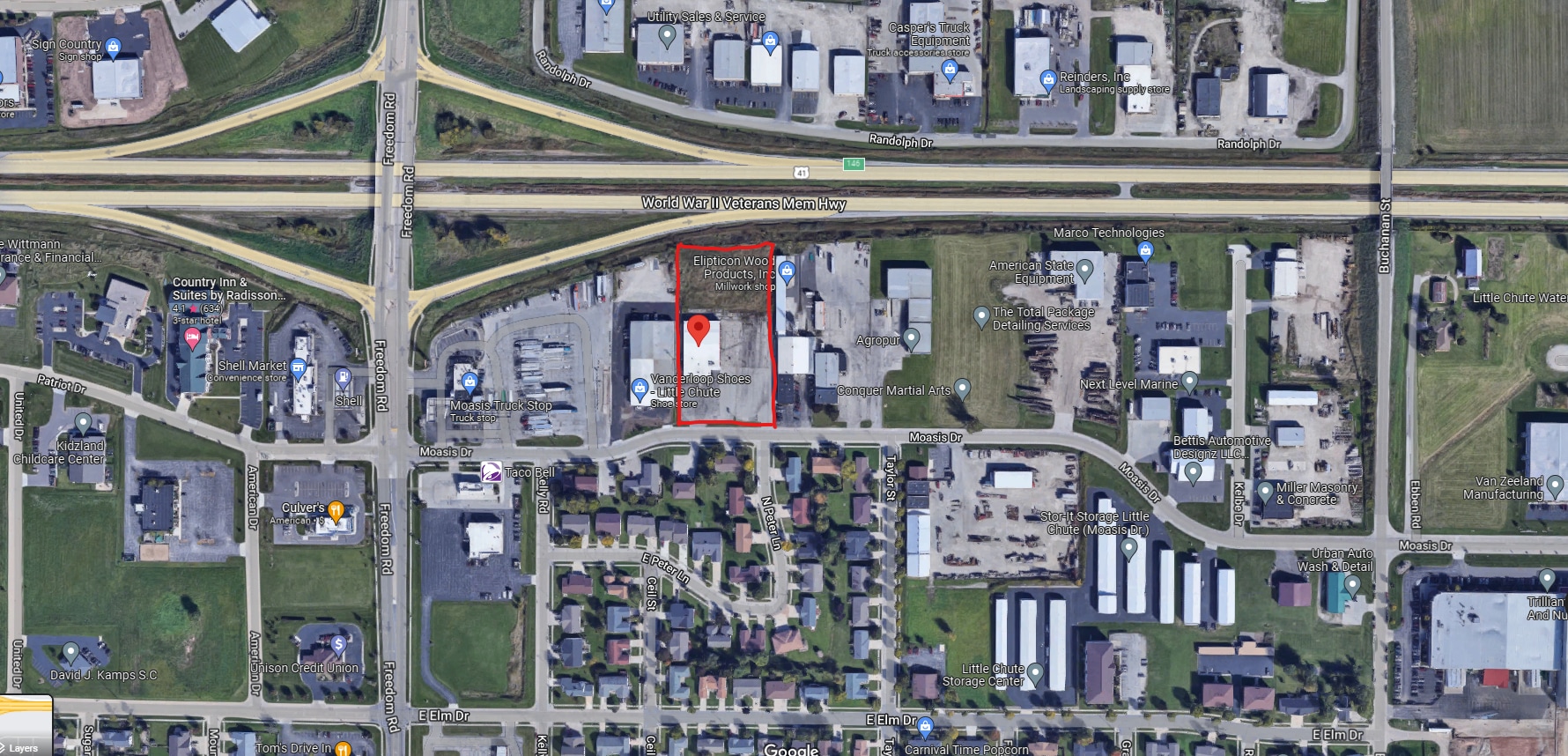 500 Moasis Dr, Little Chute, WI 54140