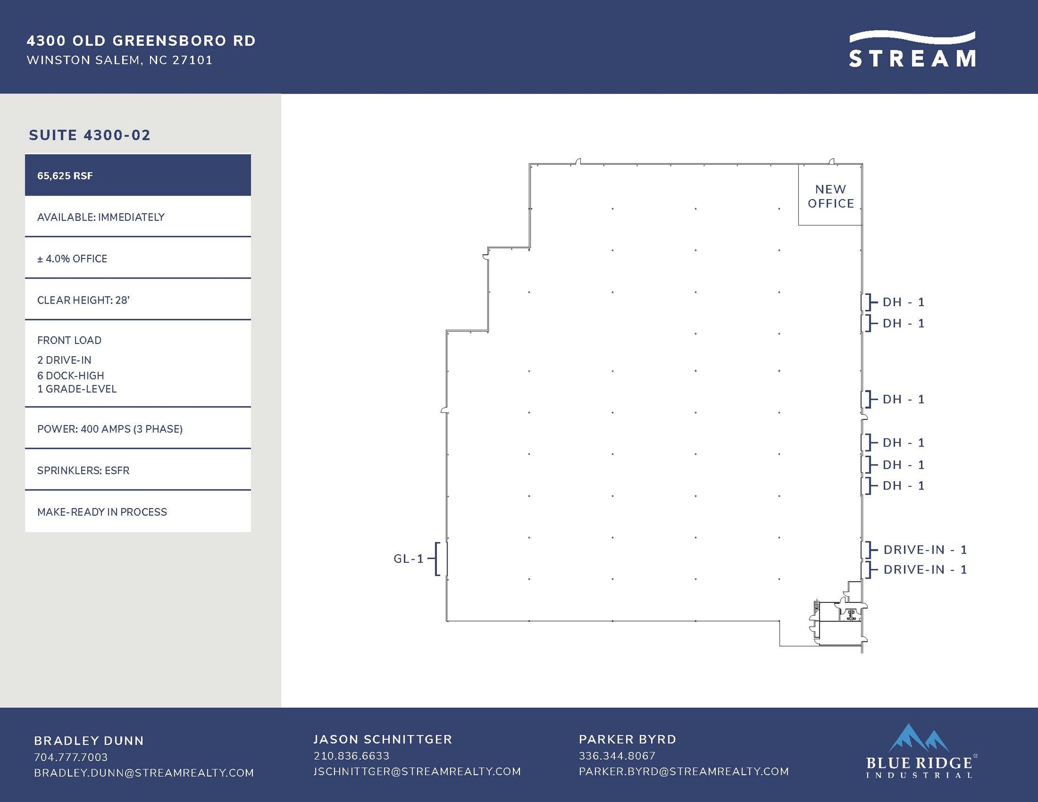 4300 Old Greensboro Rd, Winston-Salem, NC for lease Floor Plan- Image 1 of 1