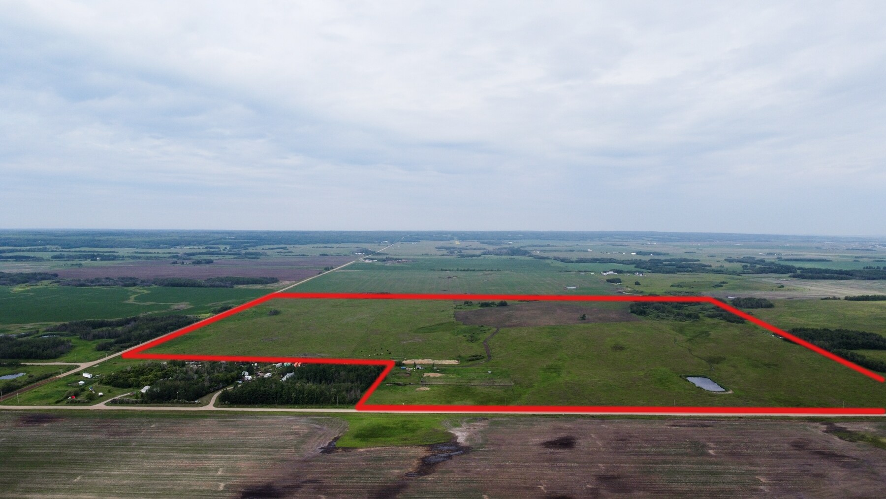 Range Road 191, Lamont, AB for sale Aerial- Image 1 of 13