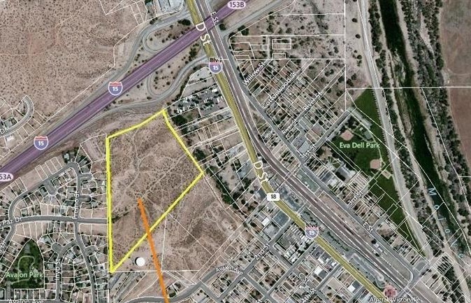 I-15 & D St, Victorville, CA for sale - Building Photo - Image 1 of 14