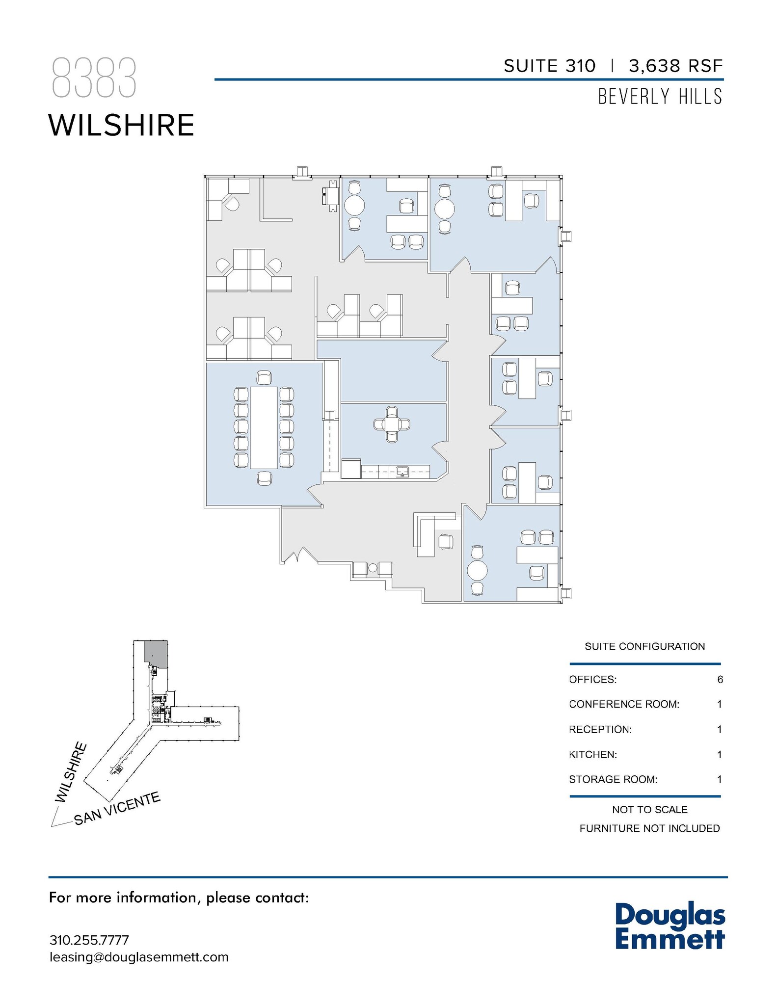 8383 Wilshire Blvd, Beverly Hills, CA for lease Floor Plan- Image 1 of 1