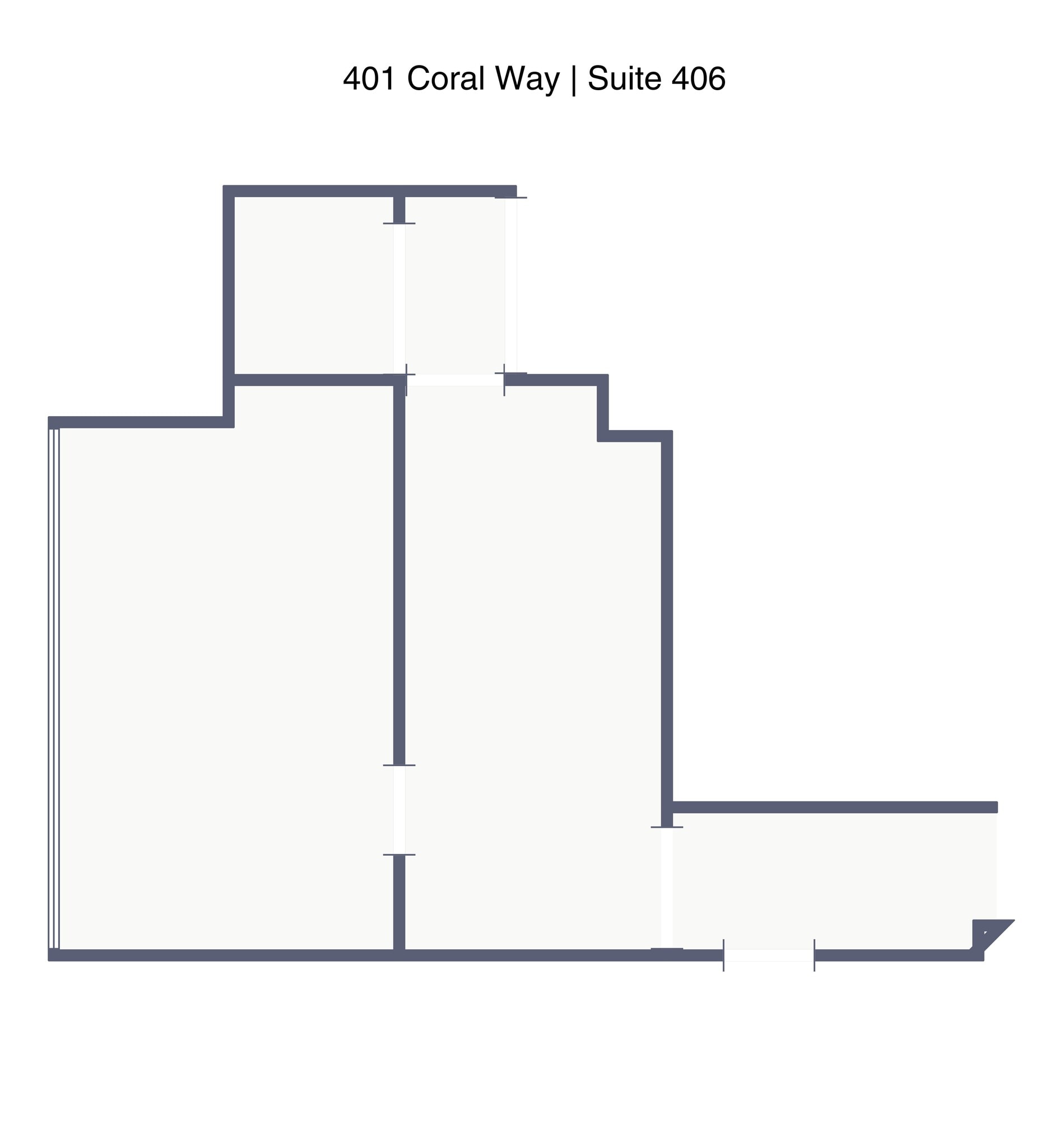 401 Coral Way, Coral Gables, FL for lease Site Plan- Image 1 of 1