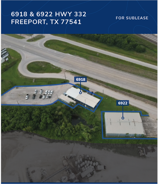 6918 E Highway 332, Freeport, TX for lease - Building Photo - Image 1 of 8