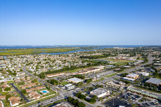 1450 N Courtenay Pky, Merritt Island, FL - aerial  map view