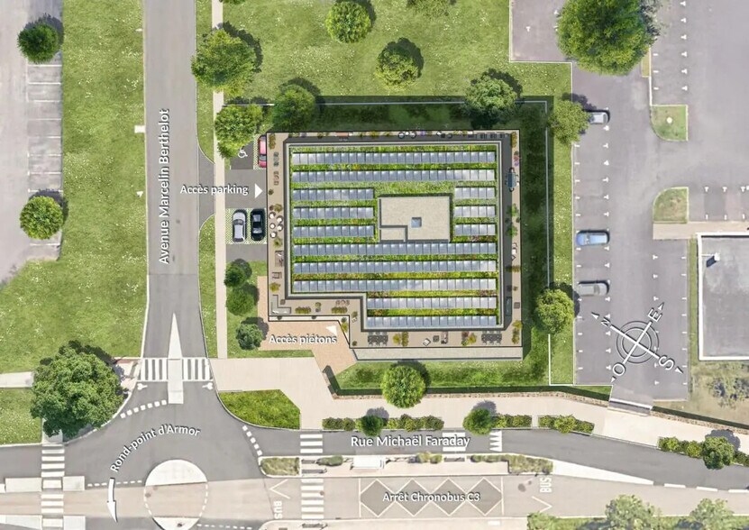 Office in Saint-Herblain for sale - Floor Plan - Image 3 of 5