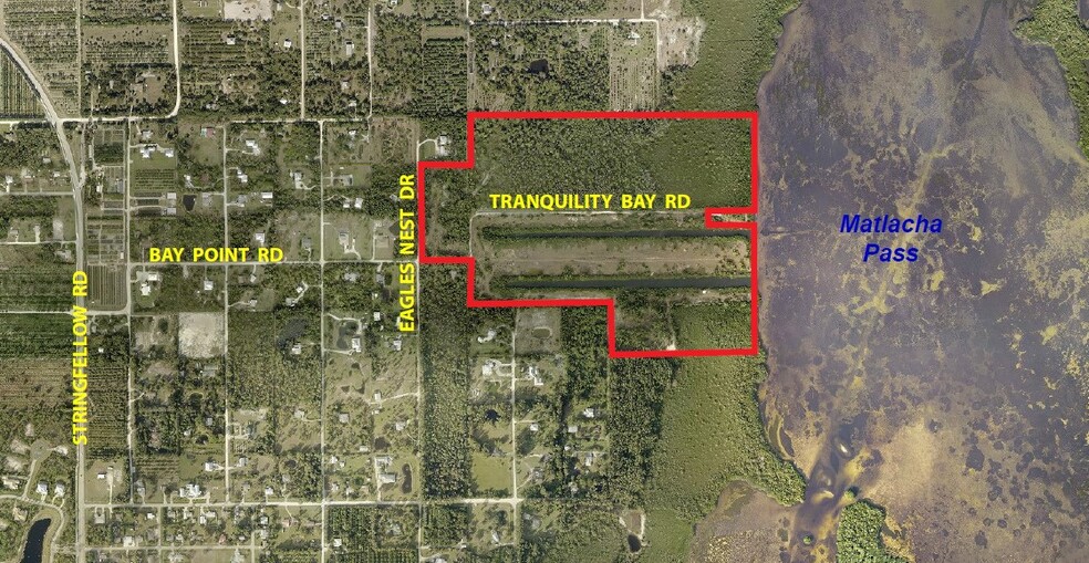 Tranquility Bay Rd, Bokeelia, FL for sale - Aerial - Image 1 of 3