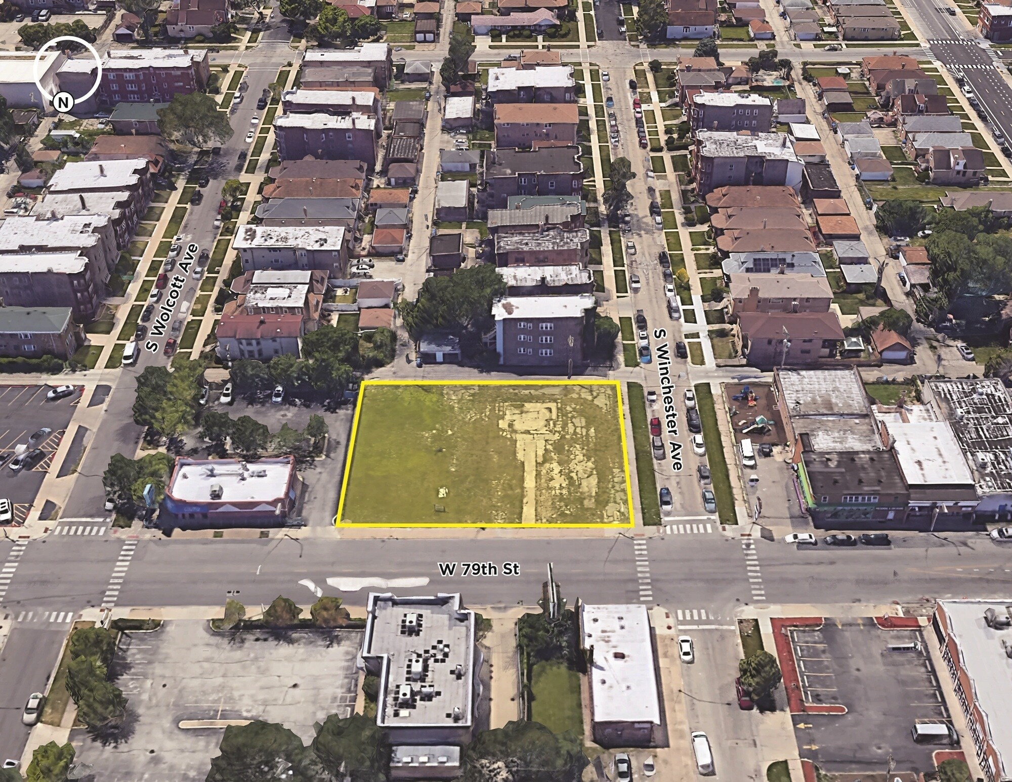 1911-1925 W 79th St, Chicago, IL for sale Aerial- Image 1 of 4