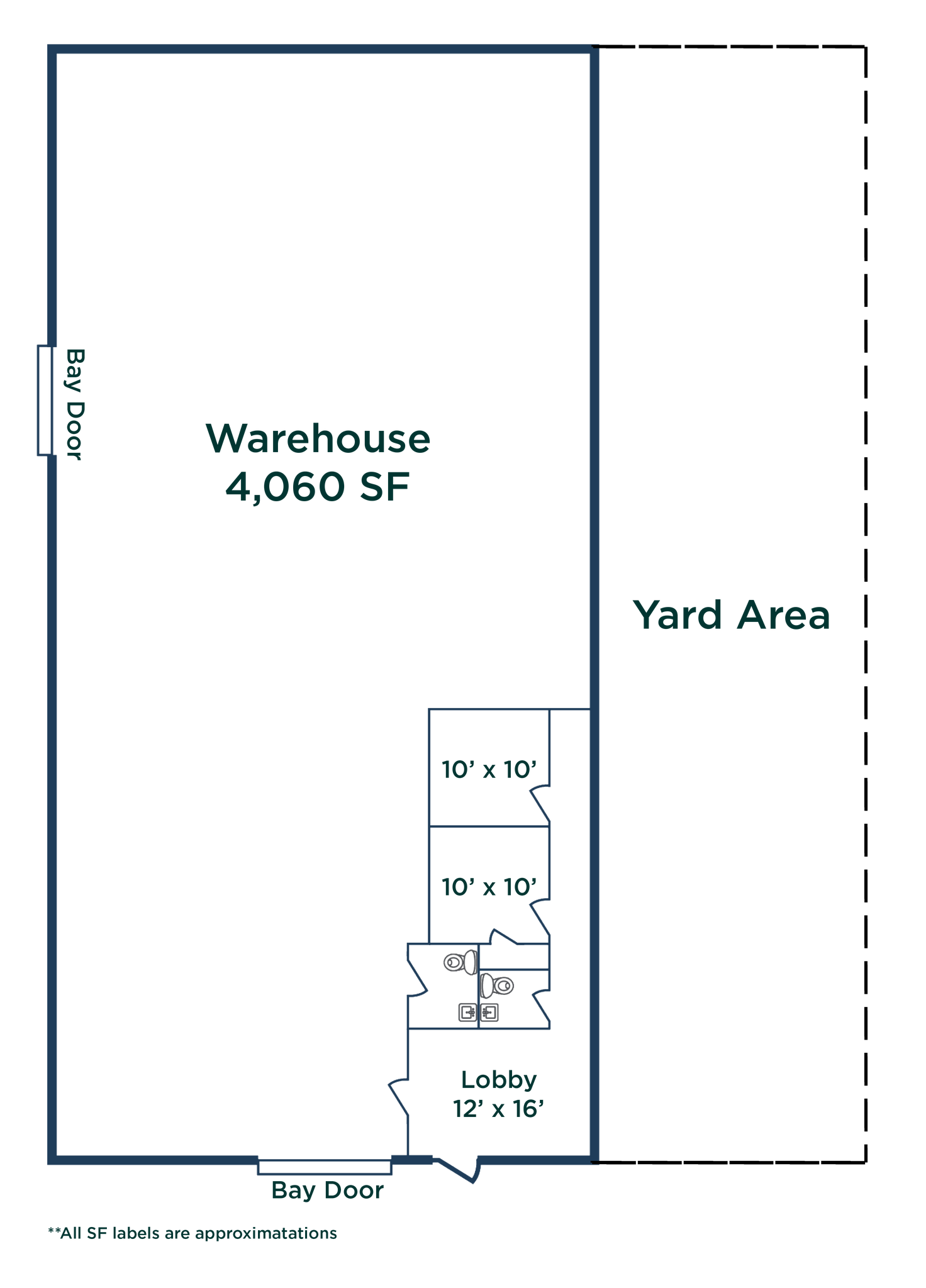 10612 Hempstead Rd, Houston, TX for lease Floor Plan- Image 1 of 2