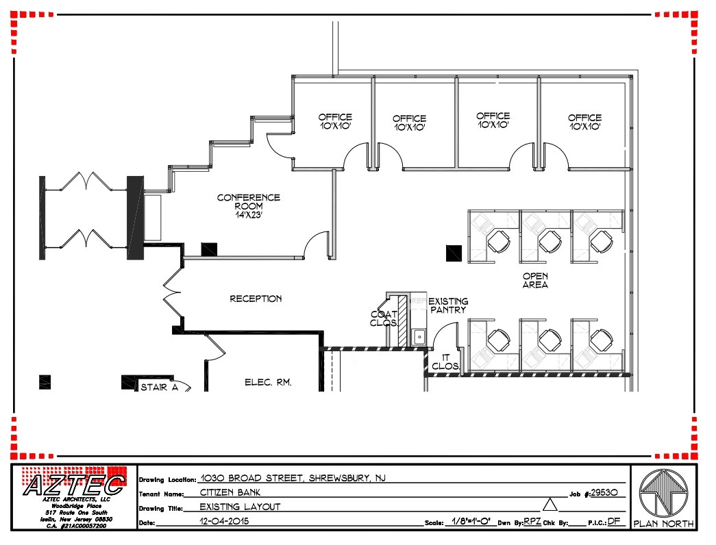 1030 Broad St, Shrewsbury, NJ for lease Floor Plan- Image 1 of 1