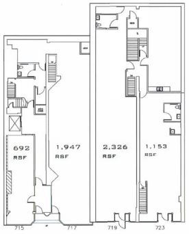 Historic Eastown Storefronts portfolio of 4 properties for sale on LoopNet.com - Floor Plan - Image 3 of 3