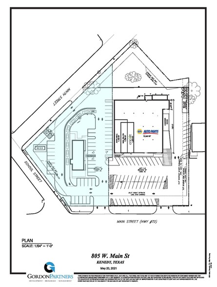 805 W Main St, Kenedy, TX for sale - Site Plan - Image 3 of 7