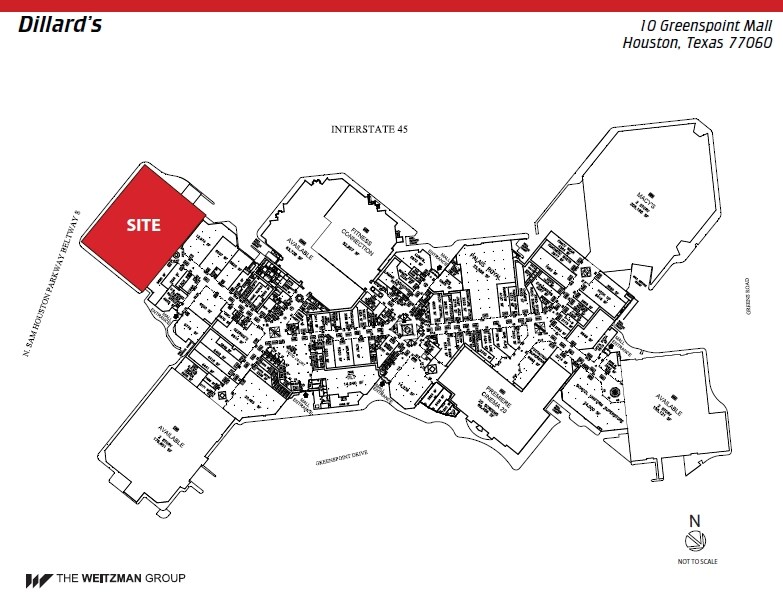 10 Greenspoint Mall, Houston, TX for sale Site Plan- Image 1 of 1