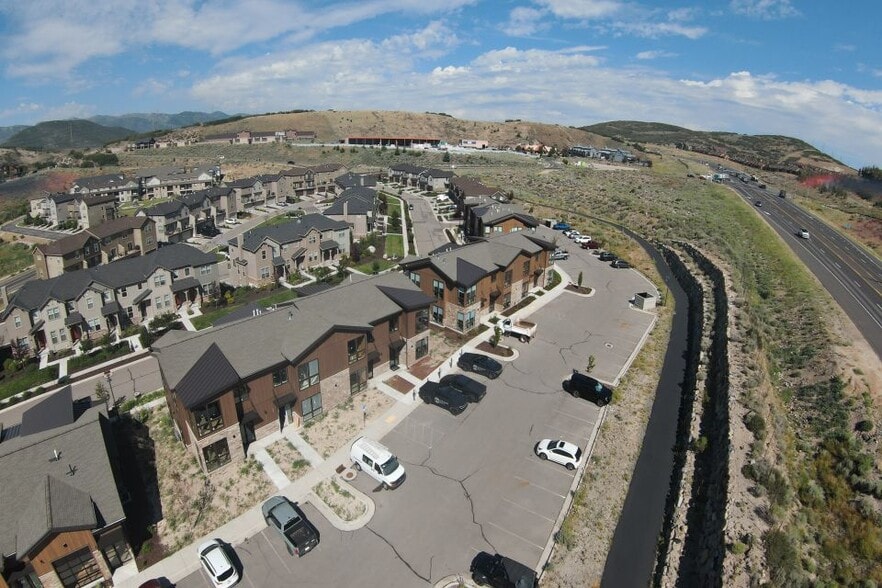1048-1056 W Wasatch Spring Rd, Kamas, UT for sale - Aerial - Image 2 of 8
