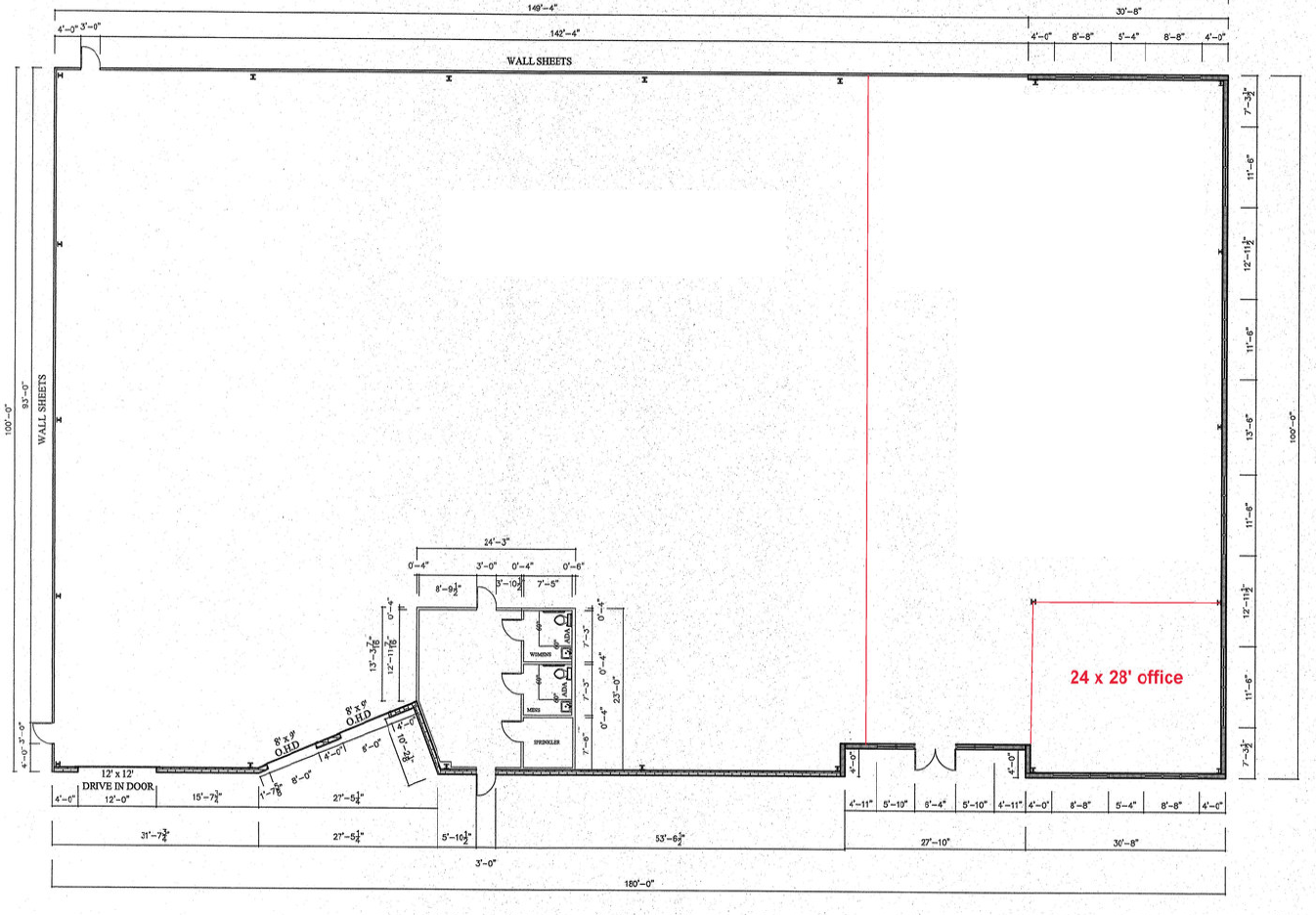 1420 E Weisgarber Rd, Knoxville, TN for lease Floor Plan- Image 1 of 1