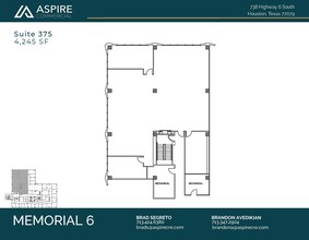 738 Highway 6 S, Houston, TX for lease Floor Plan- Image 1 of 1