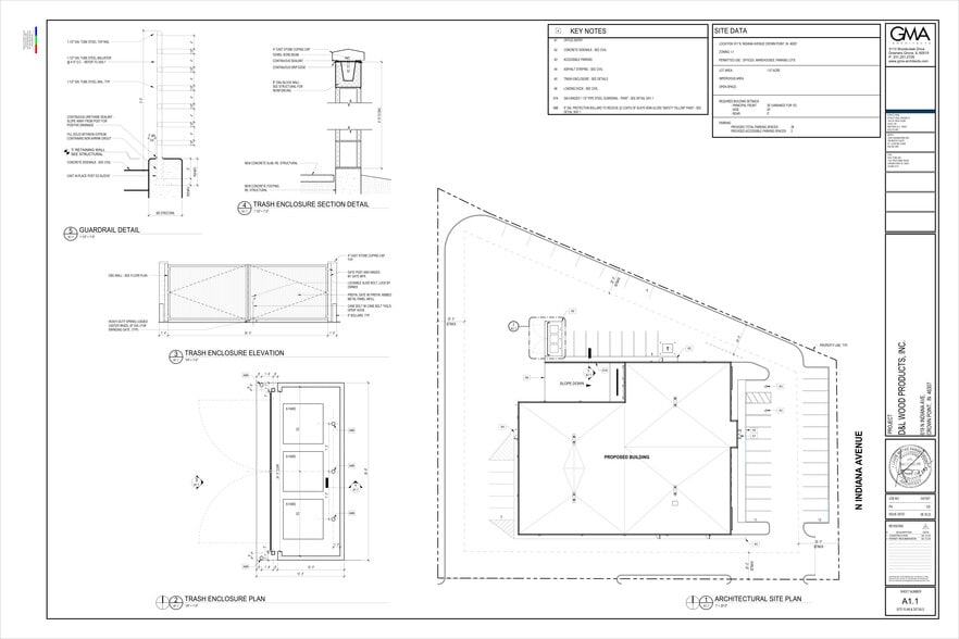 619 N Indiana Ave, Crown Point, IN for lease - Site Plan - Image 2 of 2