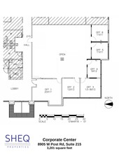 8905 W Post Rd, Las Vegas, NV for lease Site Plan- Image 2 of 7