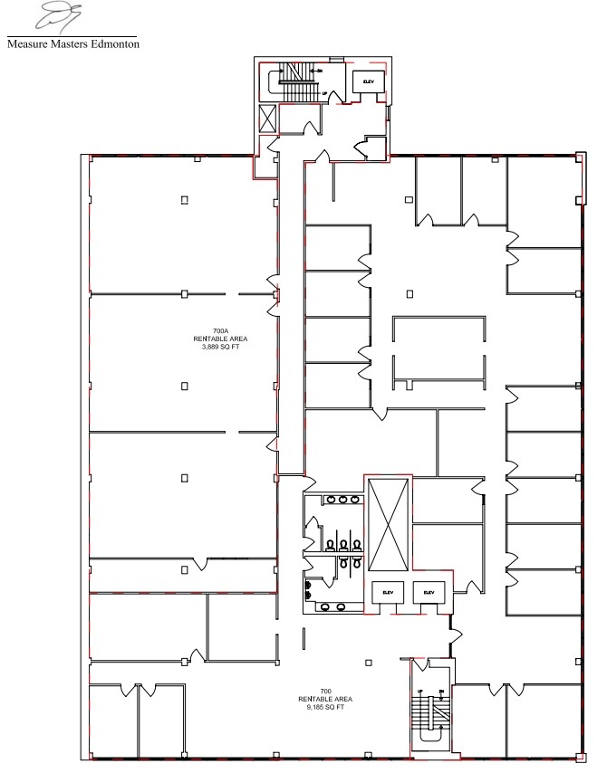 10310-10320 Jasper Ave NW, Edmonton, AB for lease Floor Plan- Image 1 of 1