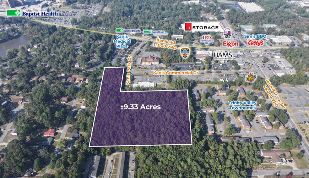 Kanis Park Dr, Little Rock, AR for sale - Building Photo - Image 1 of 1