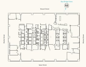 1 Market St, San Francisco, CA for lease Floor Plan- Image 1 of 6