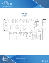 11601 Wilshire Blvd, Los Angeles, CA for lease Floor Plan- Image 1 of 1