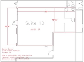 11400 Donner Pass Rd, Truckee, CA for lease Floor Plan- Image 2 of 3