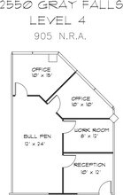 2550 Gray Falls Dr, Houston, TX for lease Floor Plan- Image 1 of 1