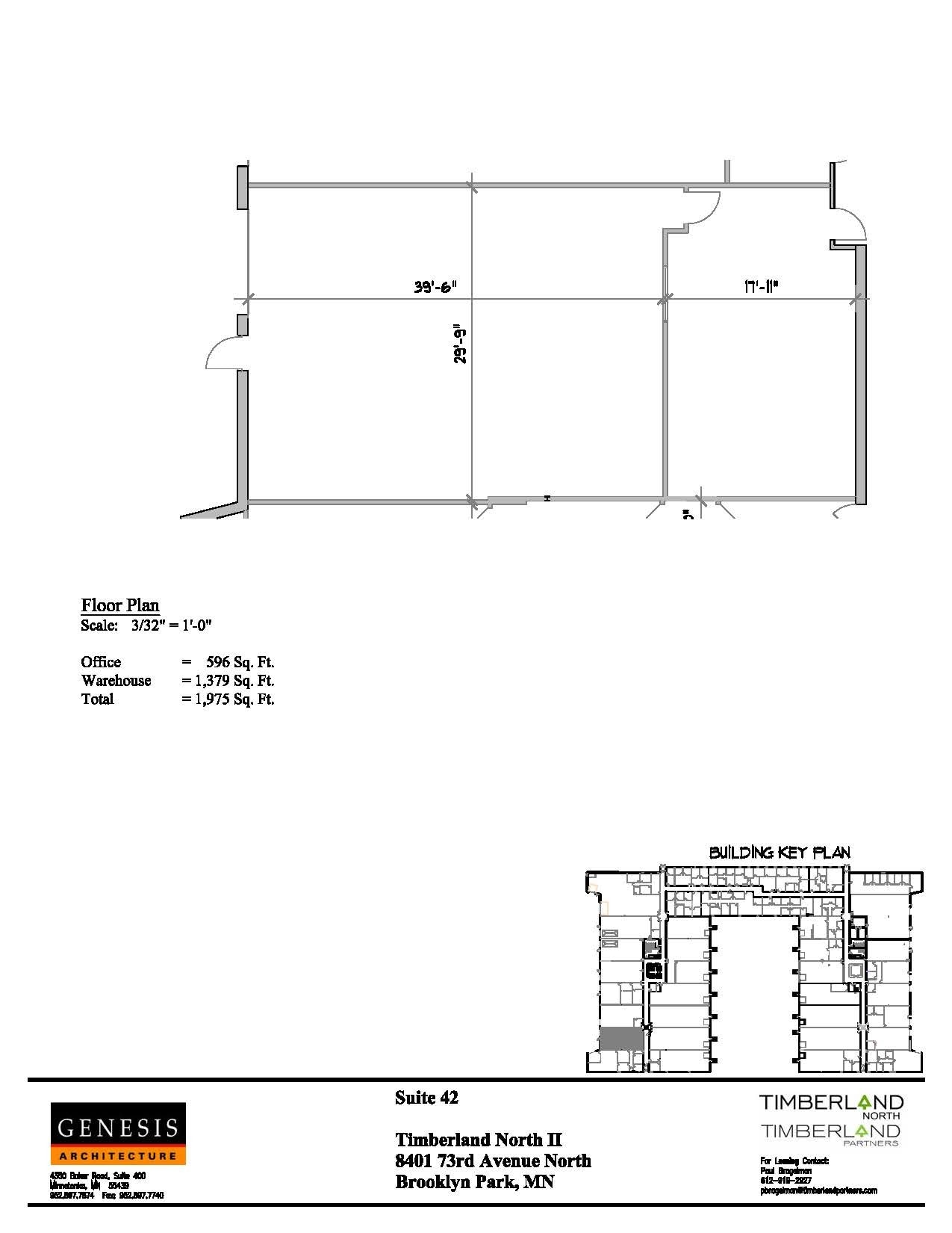 7308 Aspen Ln N, Brooklyn Park, MN for lease Floor Plan- Image 1 of 1