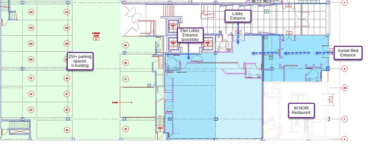 6464 W Sunset, Hollywood, CA for lease Interior Photo- Image 1 of 1