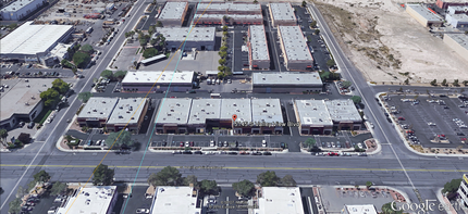 5145 S Valley View Blvd, Las Vegas, NV - aerial  map view