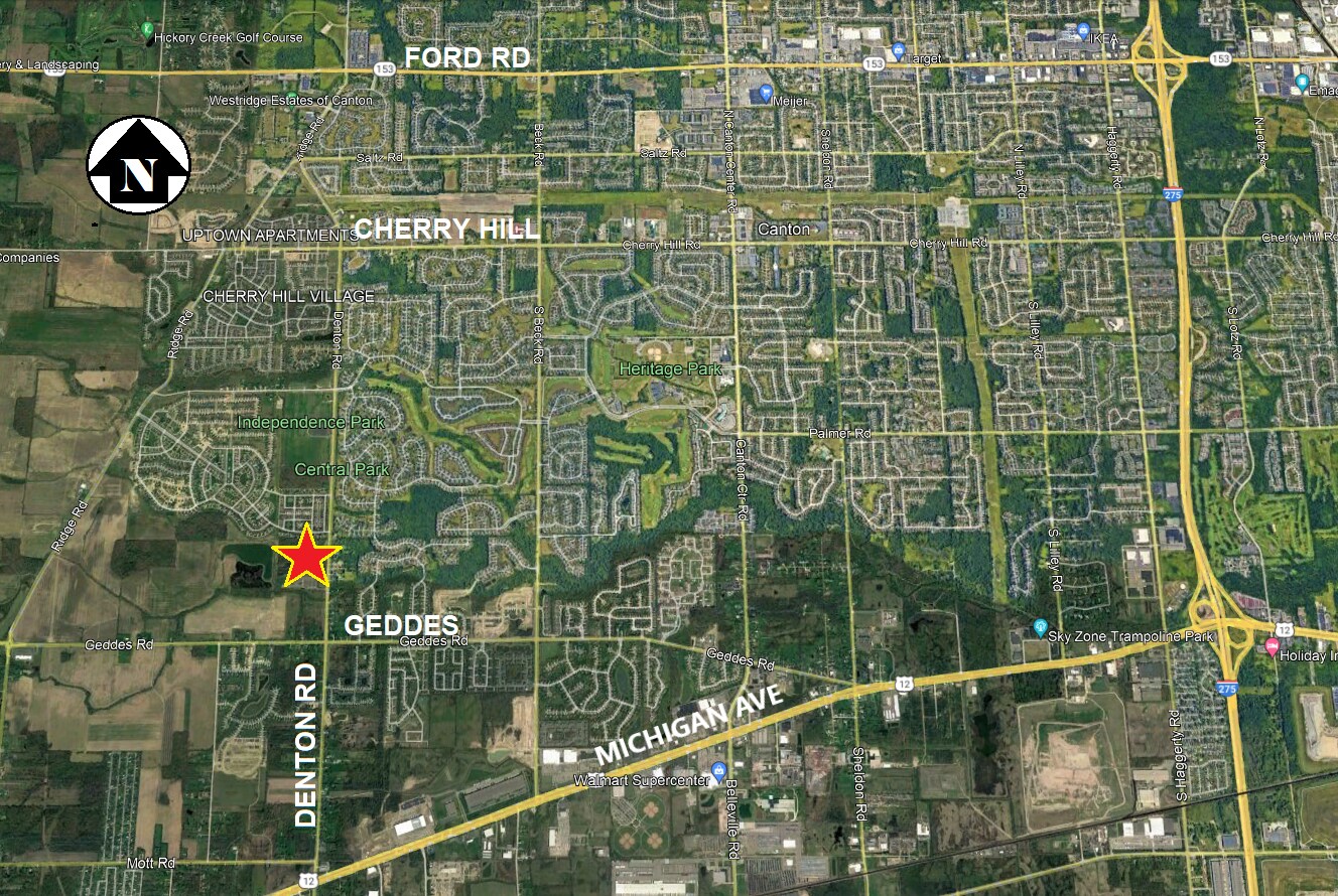 00 Denton Rd, Canton, MI 48188 21 Acres Denton Road, Canton Township