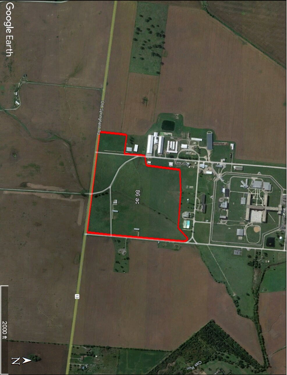 Old Springfield Rd, London, OH for sale Aerial- Image 1 of 1