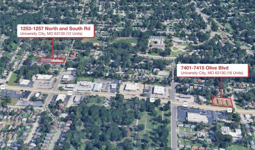 1253-1257 North and South Rd, University City, MO for sale Primary Photo- Image 1 of 2