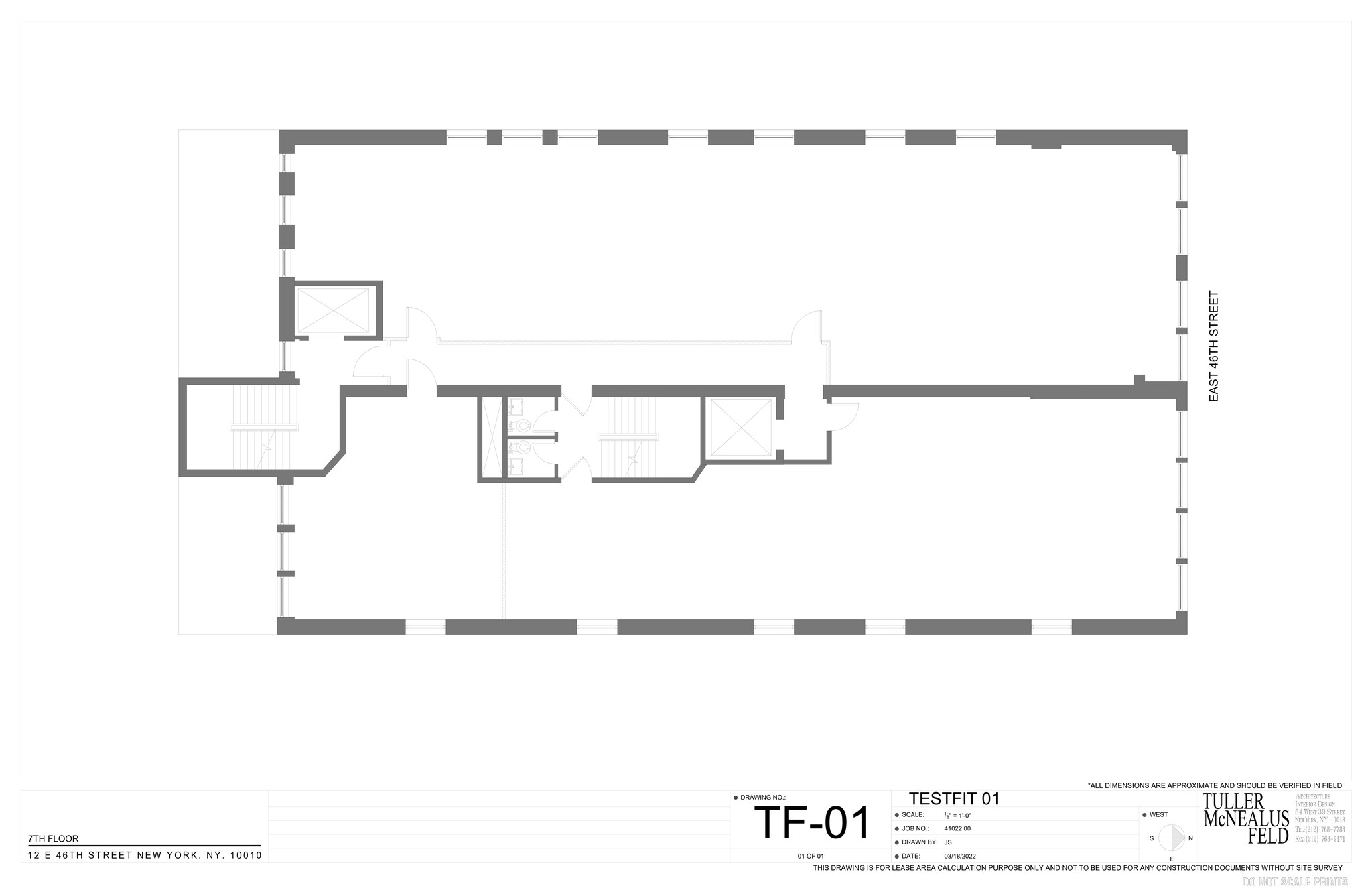 12 E 46th St, New York, NY for lease Site Plan- Image 1 of 1