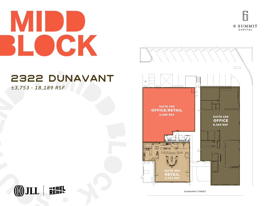 2400-2406 Dunavant St, Charlotte, NC for lease Site Plan- Image 1 of 8