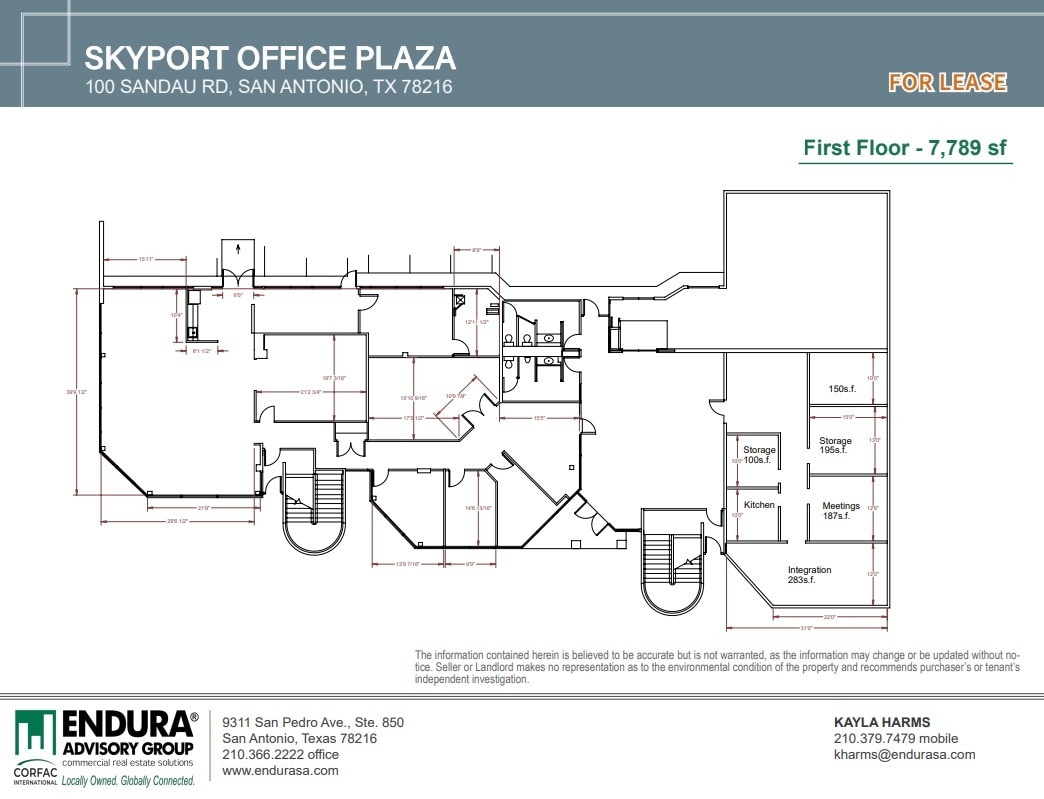 100 Sandau Rd, San Antonio, TX for lease Floor Plan- Image 1 of 1