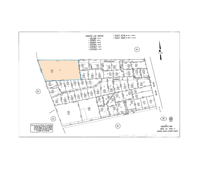 4500 Blum Rd, Martinez, CA for sale - Plat Map - Image 2 of 2