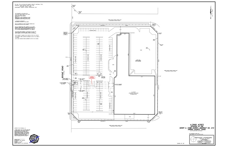 9009 Boone Rd, Houston, TX for lease - Site Plan - Image 1 of 35