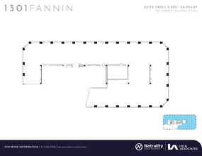 1301 Fannin St, Houston, TX for lease Floor Plan- Image 2 of 2