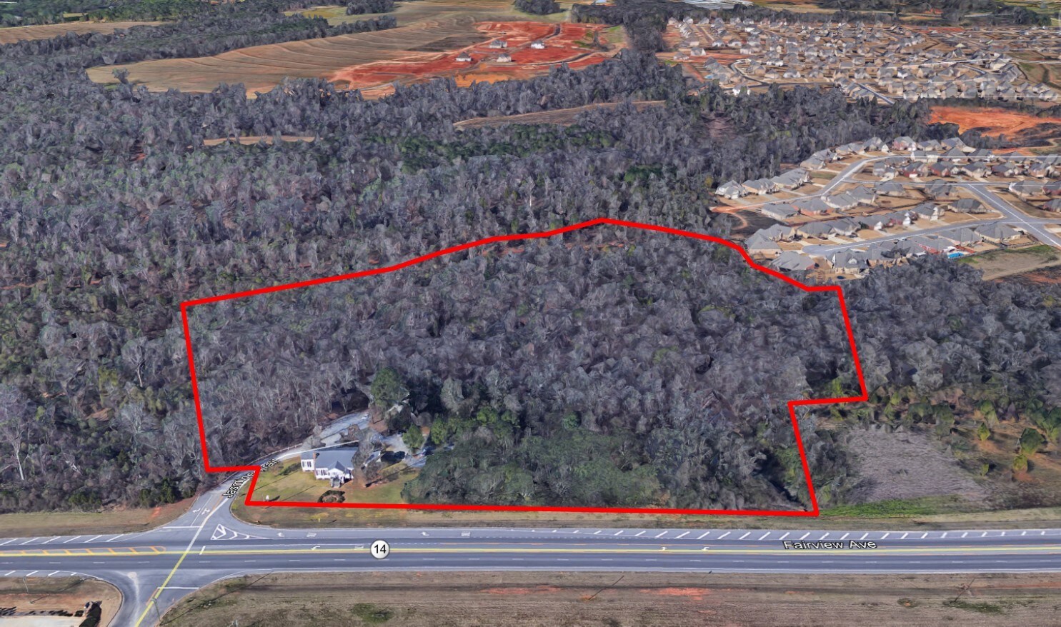 1401 Fairview Ave, Prattville, AL for sale Aerial- Image 1 of 1